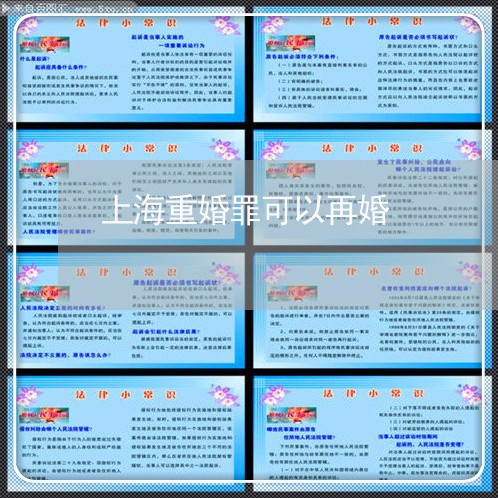 上海重婚罪可以再婚/2023032495028