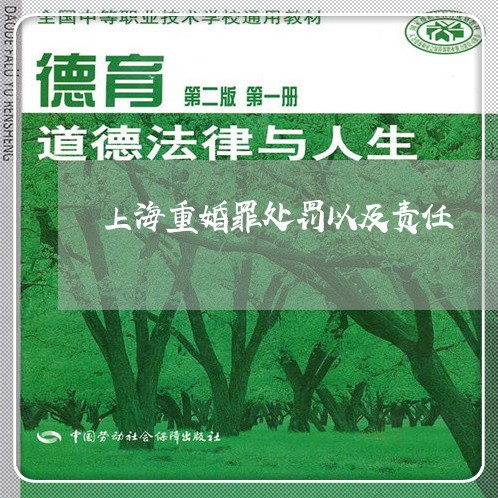 上海重婚罪处罚以及责任/2023041054615