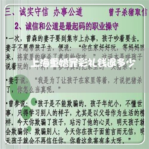 上海重婚罪彩礼钱退多少/2023021538271 上海重婚罪彩礼钱退多少/2023021538271