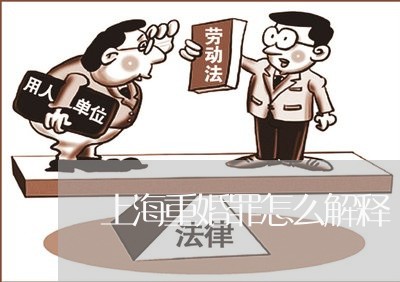 上海重婚罪怎么解释/2023032436259 上海重婚罪怎么解释/2023032436259
