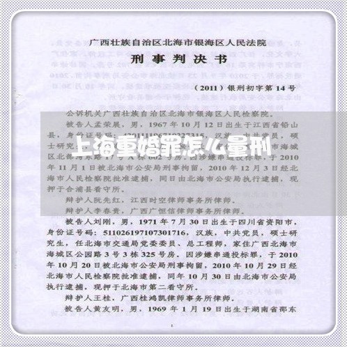 上海重婚罪怎么量刑/2023032445058 上海重婚罪怎么量刑/2023032445058