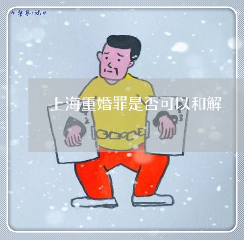 上海重婚罪是否可以和解/2023041094959