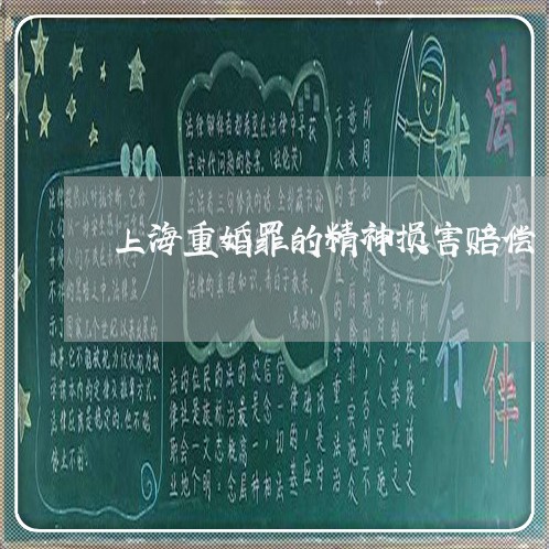上海重婚罪的精神损害赔偿/2023030203894 上海重婚罪的精神损害赔偿/2023030203894
