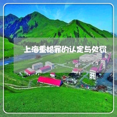 上海重婚罪的认定与处罚/2023021540494 上海重婚罪的认定与处罚/2023021540494