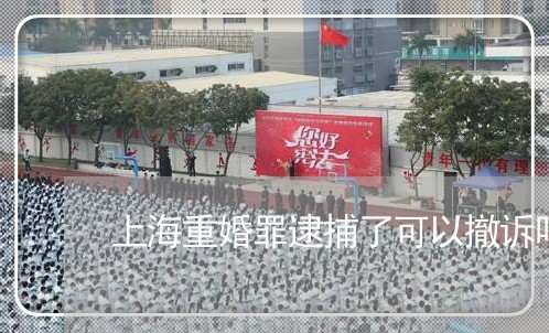 上海重婚罪逮捕了可以撤诉吗/2023032114827 上海重婚罪逮捕了可以撤诉吗/2023032114827
