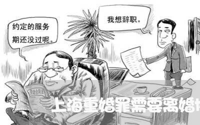 上海重婚罪需要离婚协议书吗/2023032104837 上海重婚罪需要离婚协议书吗/2023032104837