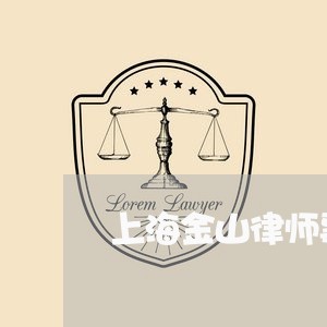 上海金山律师事务所收标准/2023031885057