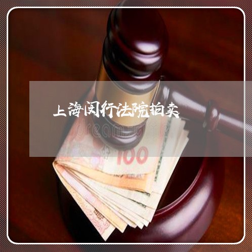 上海闵行法院拍卖