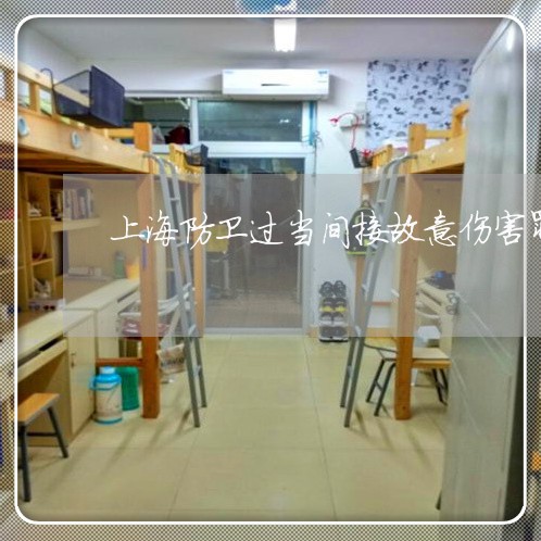 上海防卫过当间接故意伤害罪/2023032249460