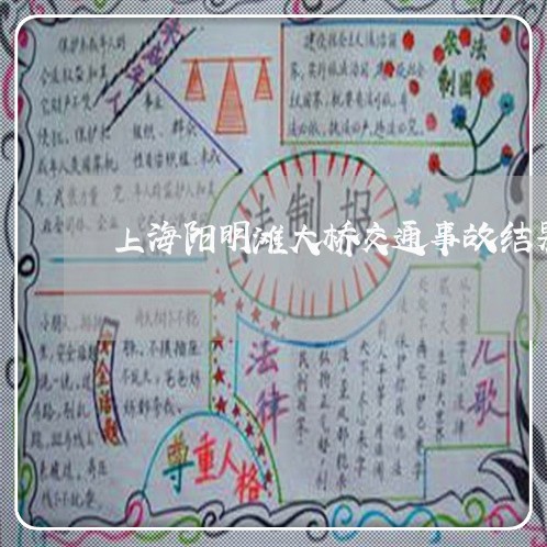 上海阳明滩大桥交通事故结果/2023032249460