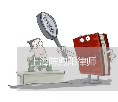 上海陈煦阳律师 上海陈煦阳律师
