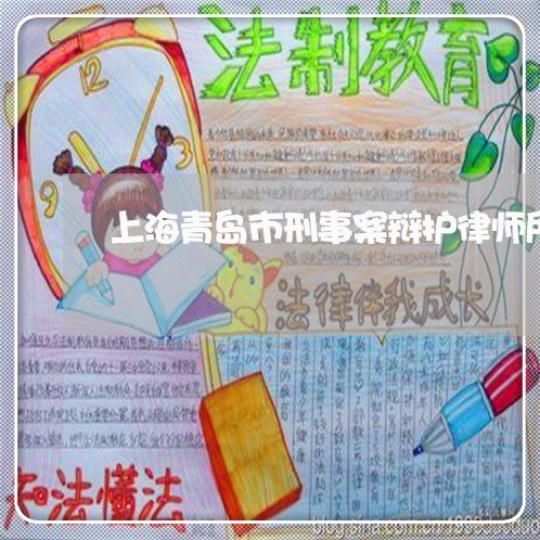 上海青岛市刑事案辩护律师所/2023032194804 上海青岛市刑事案辩护律师所/2023032194804