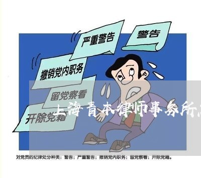 上海青本律师事务所怎么样/2023030216151