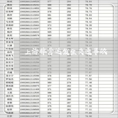 上海非营运发生交通事故/2023041005938