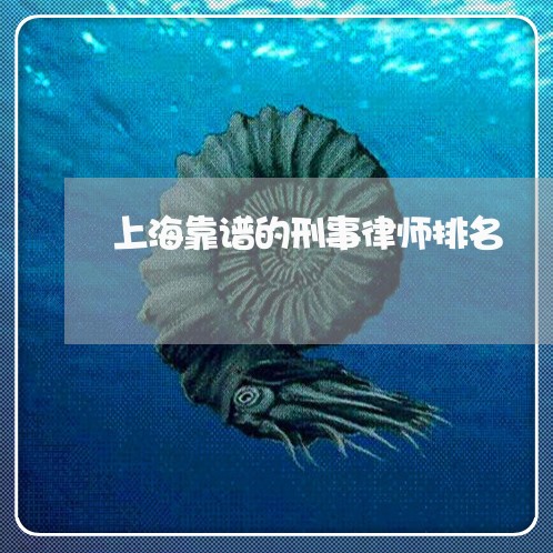 上海靠谱的刑事律师排名/2023021482596 上海靠谱的刑事律师排名/2023021482596