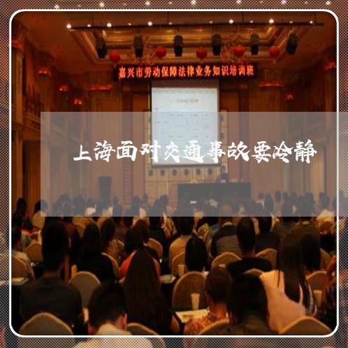 上海面对交通事故要冷静/2023021483814 上海面对交通事故要冷静/2023021483814