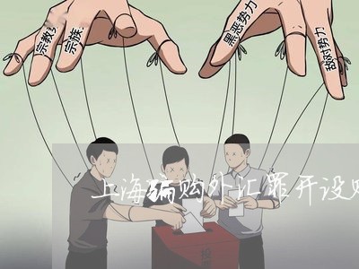 上海骗购外汇罪开设赌场罪/2023030284702