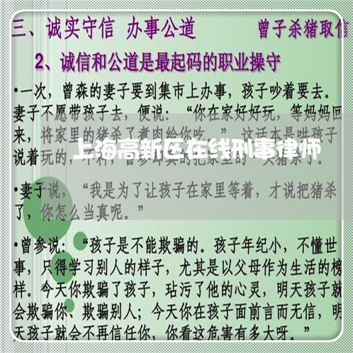 上海高新区在线刑事律师/2023021586237 上海高新区在线刑事律师/2023021586237