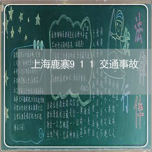 上海鹿寨911交通事故/2023021562692 上海鹿寨911交通事故/2023021562692