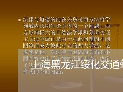 上海黑龙江绥化交通肇事/2023021538472