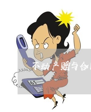 不动产赠与合同如何写/2023042271501