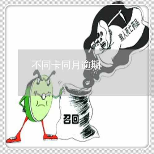 不同卡同月逾期/2023021481234