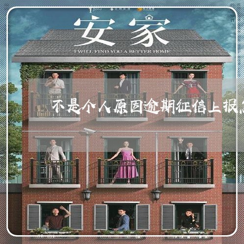 不是个人原因逾期征信上报怎么办
