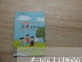 专项法律顾问岗位职责/2023061706926