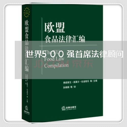 世界500强首席法律顾问/2023061805734 世界500强首席法律顾问/2023061805734