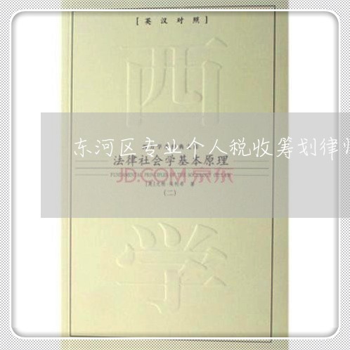 东河区专业个人税收筹划律师