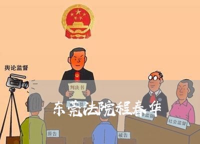 东莞法院程春华