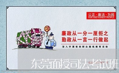 东莞面授司法考试班