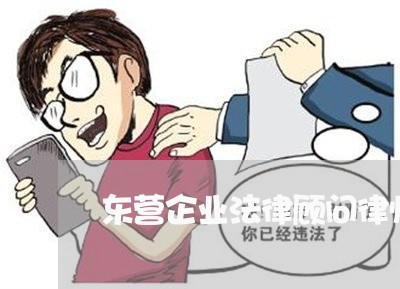 东营企业法律顾问律师/2023061761482