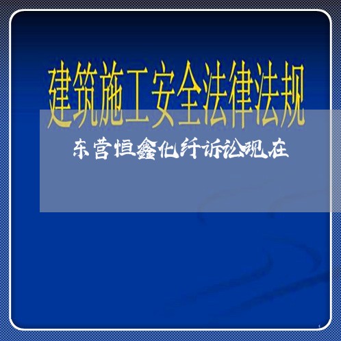 东营恒鑫化纤诉讼现在