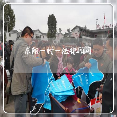 东阳一村一法律顾问/2023061846059