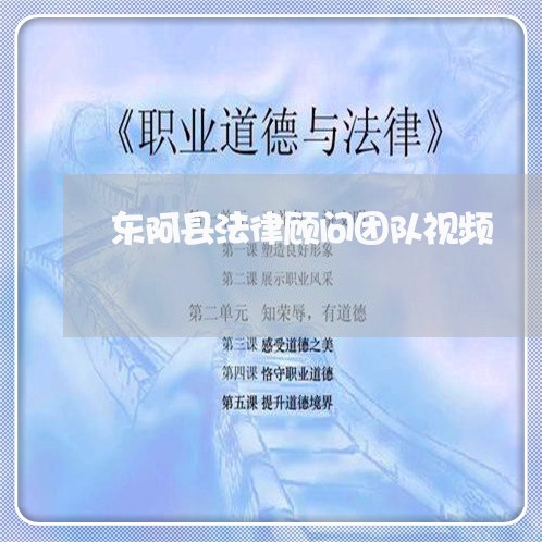 东阿县法律顾问团队视频 东阿县法律顾问团队视频