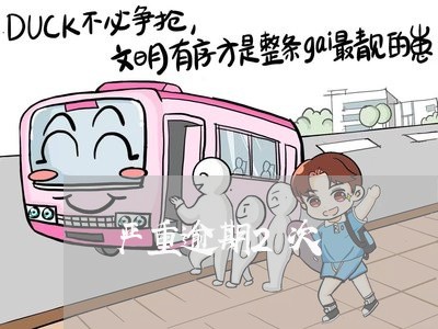 严重逾期2次 严重逾期2次