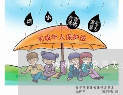 个人信用资产合同怎么写/2023040248272