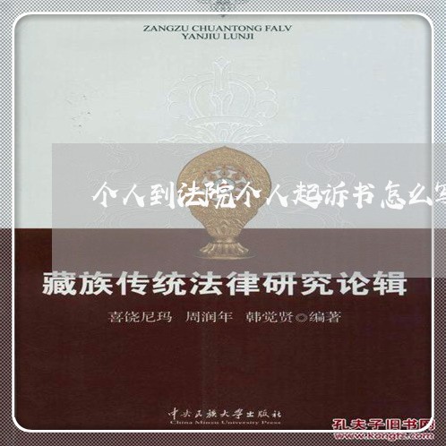 个人到法院个人起诉书怎么写