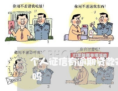 个人征信有逾期贷款对小孩考公务员有影响吗