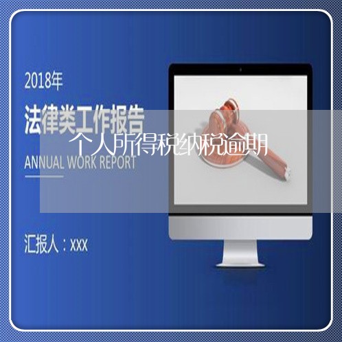个人所得税纳税逾期