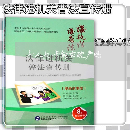 个人欠卡能布破产吗 个人欠卡能布破产吗