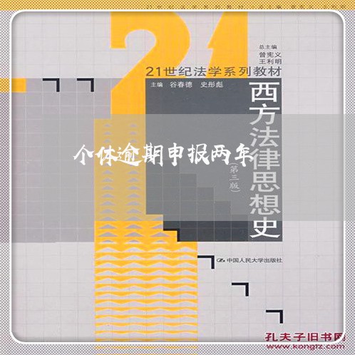 个体逾期申报两年