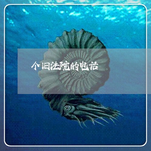 个旧法院的电话 个旧法院的电话
