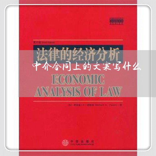 中介合同上的文案写什么/2023022523847 中介合同上的文案写什么/2023022523847
