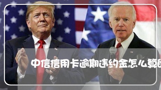 中信信用卡逾期违约金怎么算的/2023061956151