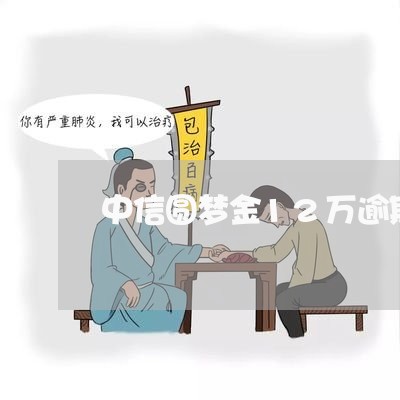 中信圆梦金12万逾期/2023031970037