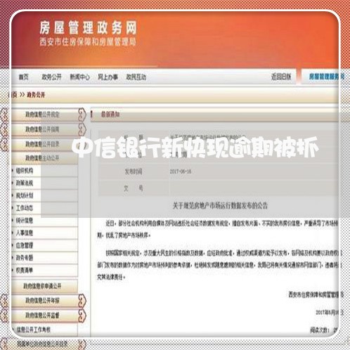 中信银行新快现逾期被抓/2023033091837