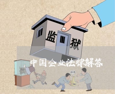 中国企业法律解答 中国企业法律解答