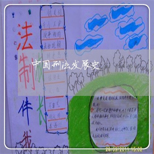 中国刑法发展史